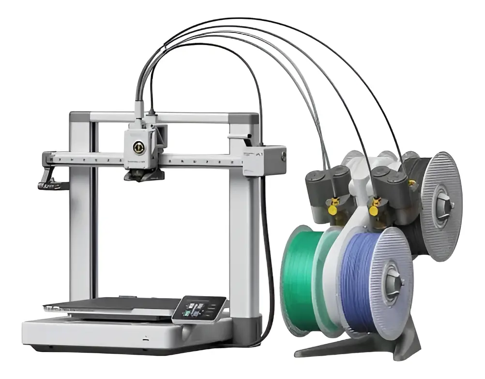 Impresora 3D Bambu Lab A1 Combo con AMS multicolor — disponible en Bytecom 3D Morón