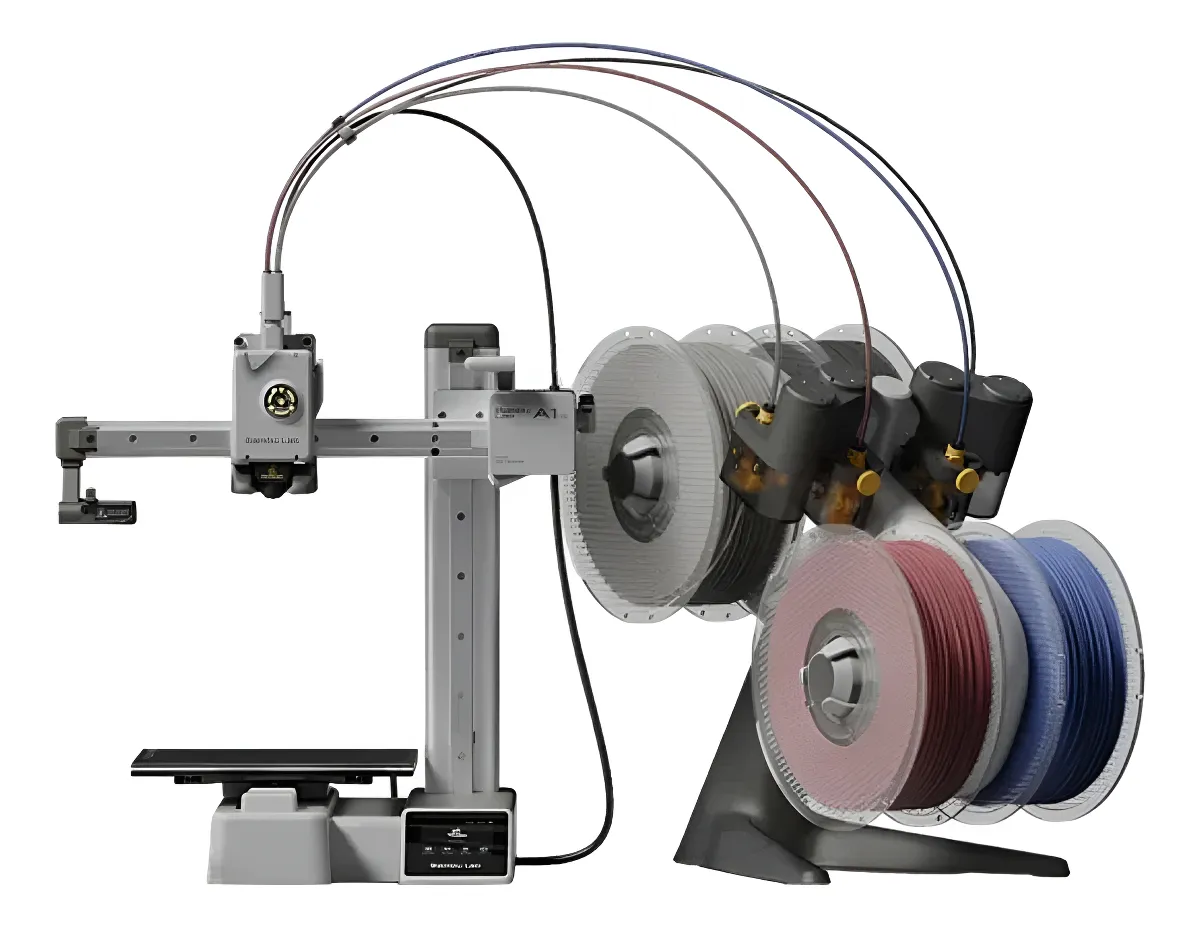 Impresora 3D Bambu Lab A1 Mini Combo con AMS Lite multicolor — Bytecom 3D Morón