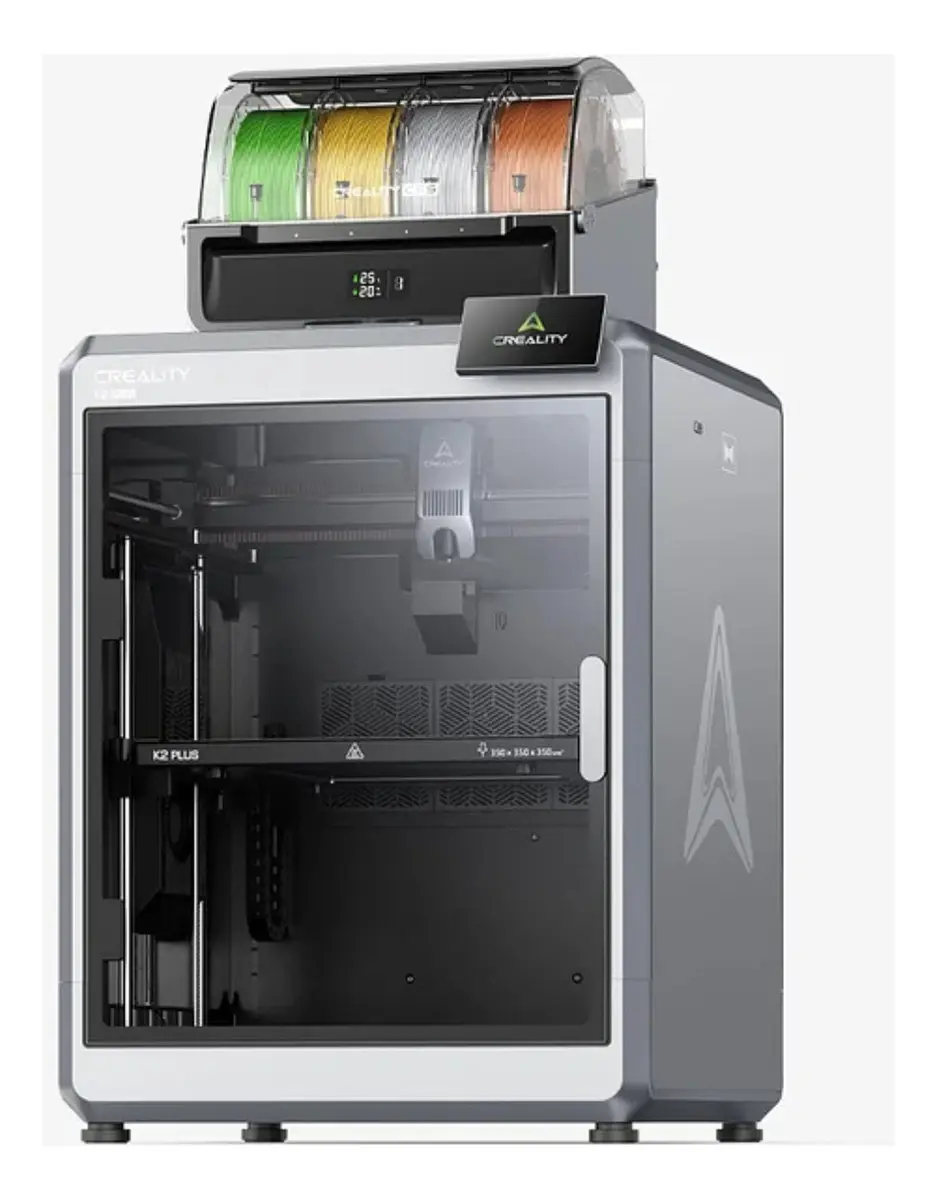 Impresora 3D Creality K2 Plus Combo gran formato multicolor cerrada — Bytecom 3D Morón